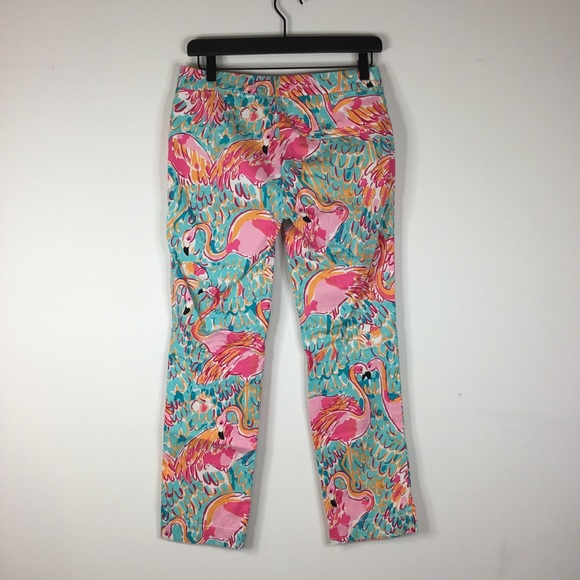 Lilly Pulitzer ‘Peel & Eat Flamingo & Shrimp’ pant - Picture 7 of 8